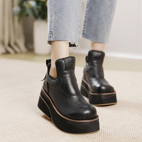 Short platform shoes shop