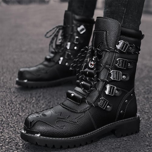 Large size motorcycle boots 2025