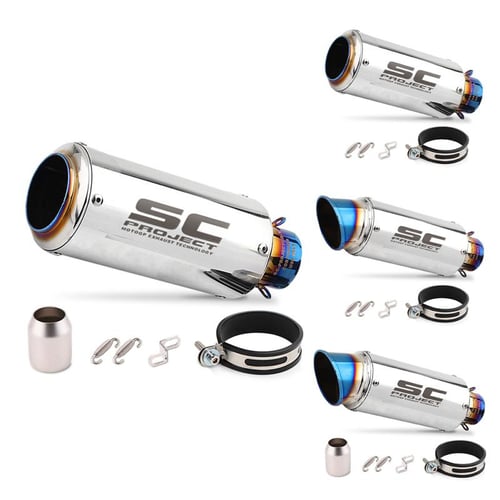 Motorcycle Exhaust Muffler Pipe Stainless Steel Tail Pipe