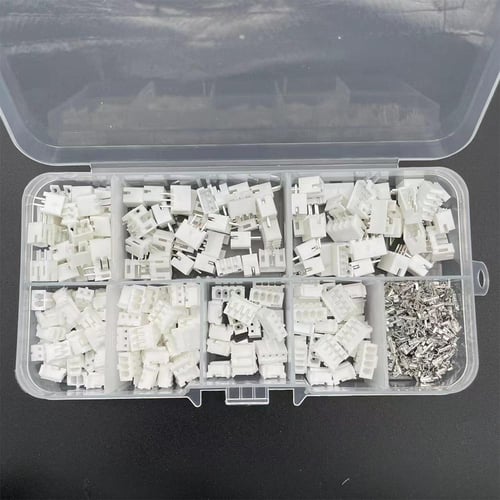 2A AC DC Connector Kit 450pcs Adapter Housing Plug Terminal Kit 100V AC ...