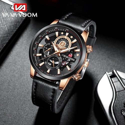 Stainless Steel Strap Men s Waterproof Watch Luminous Calendar