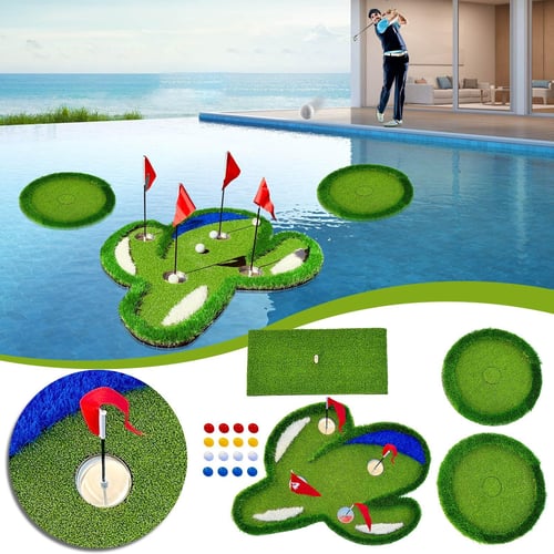 Floating Golf Green 800x500mm Golf Chipping Green Floating Pads