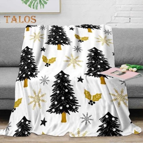 Christmas flannel blanket best sale