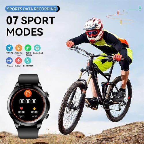 Smart watch with blood pressure and temperature cheap