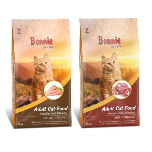 Cat Food Bonnie Adult Cat Dry Food 10kg Chicken Beef buy Cat