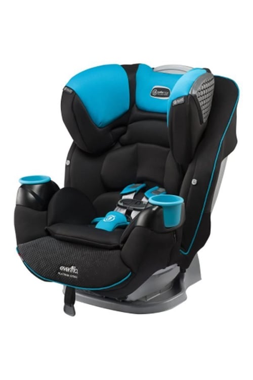 Evenflo car outlet seat blue