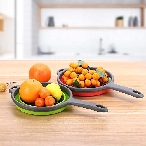 Ceso Kitchen Foldable Silicone Strainer Learja Collapsible