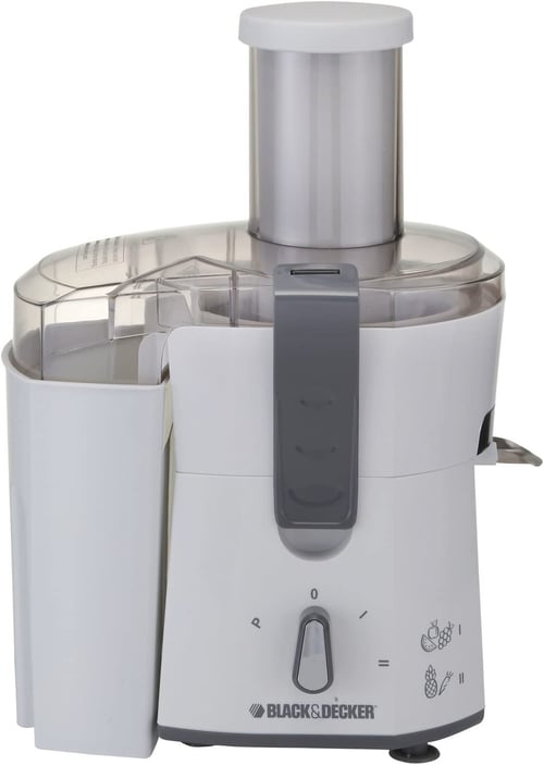 Black Decker Juice Extractor 500W White buy Black Decker