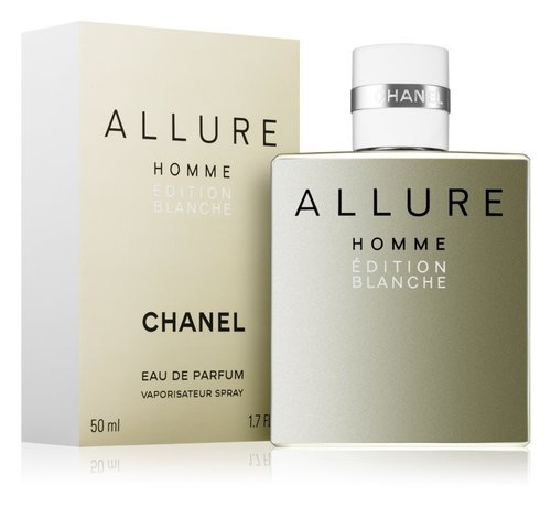Allure homme blanche eau de best sale parfum spray by chanel stores
