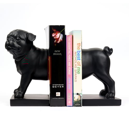 Pug bookends discount