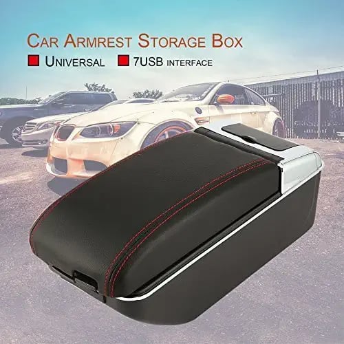 Sam's Accessories car armrest with 7 usb charge ports buy Sam's