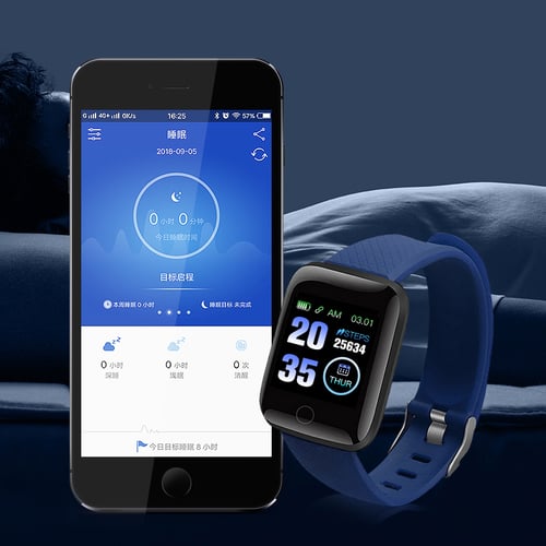 D13 Smart Watches 116 Plus Health Bracelet Heart Rate Smart