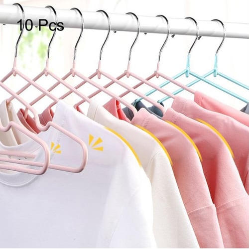 Cool Gift 10 PCS Anti Skid Clothes Hangers Available in different colors buy Cool Gift 10 PCS Anti Skid Clothes Hangers Available in different