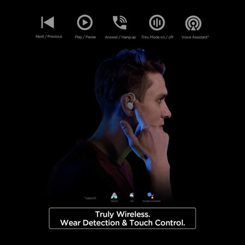 Amazfit powerbuds 2025 volume control