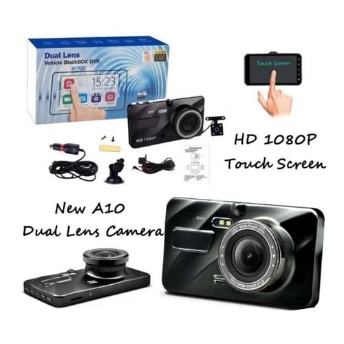 Dual lens vehicle blackbox dvr full hd 1080p on sale