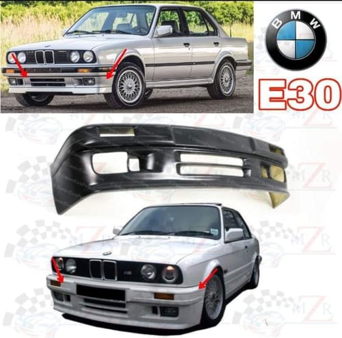Bmw e30 front plastic deals bumper for sale