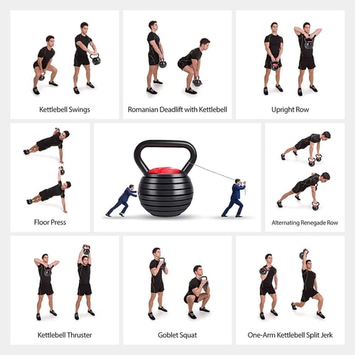 Single arm kettlebell on sale thruster