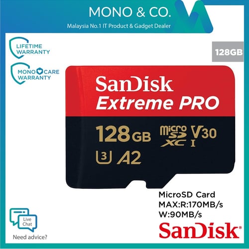 Micro sd extreme pro on sale 64gb