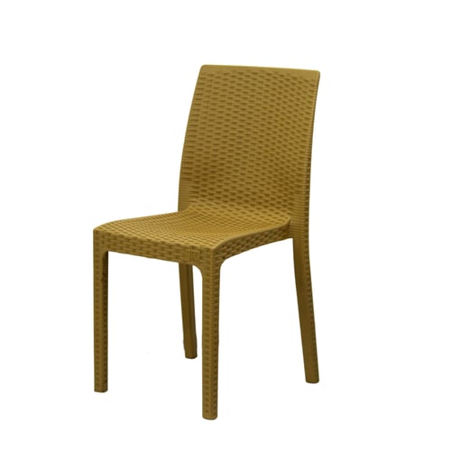 Queen Plastic Rattan Chair All Weather Elegant and Modern Outdoor