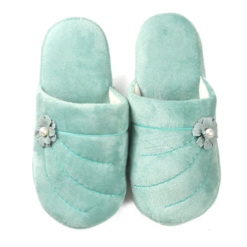 Green bedroom deals slippers