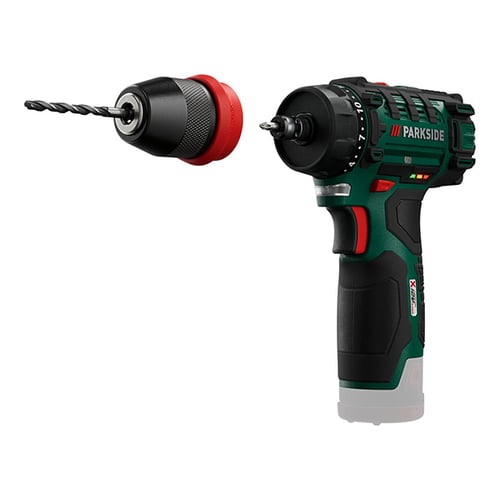 Cordless Drill Screwdriver Set 12V Parkside PBSA 12 D4 buy