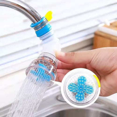 NEW Booster Shower Kitchen Water Filter Tap Head 360°Rotating Faucet Nozzle Nice 