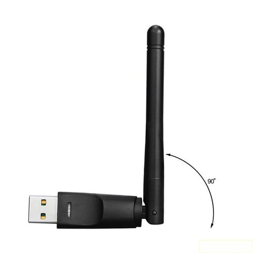 150M USB WIFI Wireless LAN Adapter Long Range 2dBi Antenna for Desktop Computer 