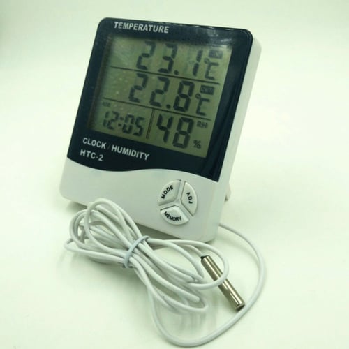 HTC-2 Temperature Sensor Hygrometer Greenhouse Professional Digital Thermometer 