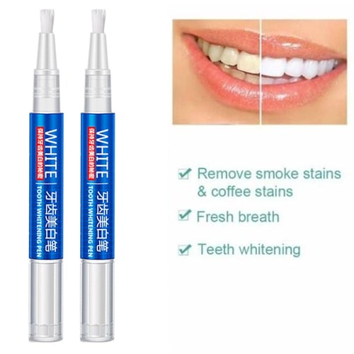 Removing tea stains from teeth