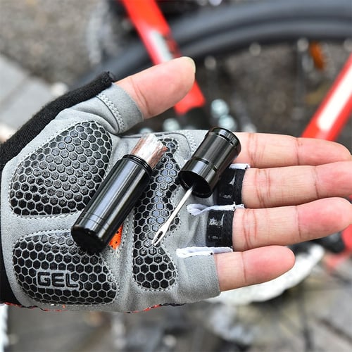 5PCS Bicycle Tire Repair Tools For MTB Road Bike Black Tubeless Kit Simple Set 