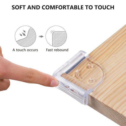 Baby Child Safe Silicone Protectors Table Corner Edge Protection Covers 2/10PCS 