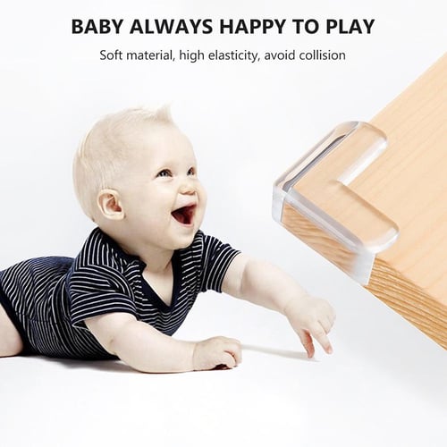 2/10PCS Baby Child Safe Silicone Protectors Table Corner Covers Edge Protection 