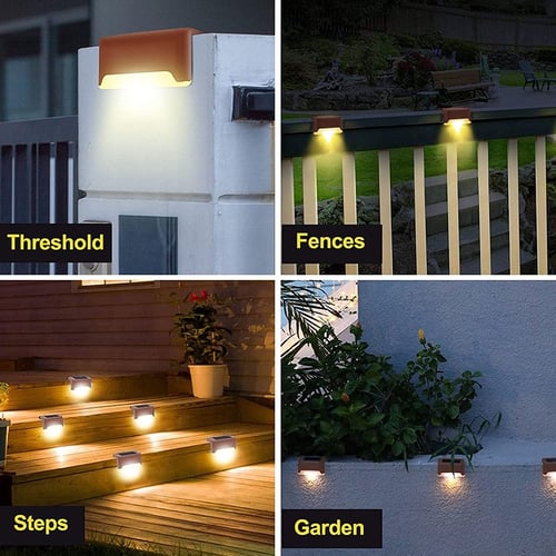1pcs Waterproof Solar Lamp Outdoor, Landscape Deck Lights