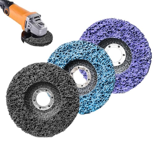Poly Strip Angle Grinder Wheel Discs Paint Rust Remover Clean For Abrasive Tools 