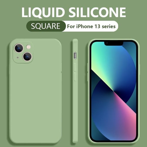 Official Square Liquid Silicone Phone Case For Iphone 11 12 13 14