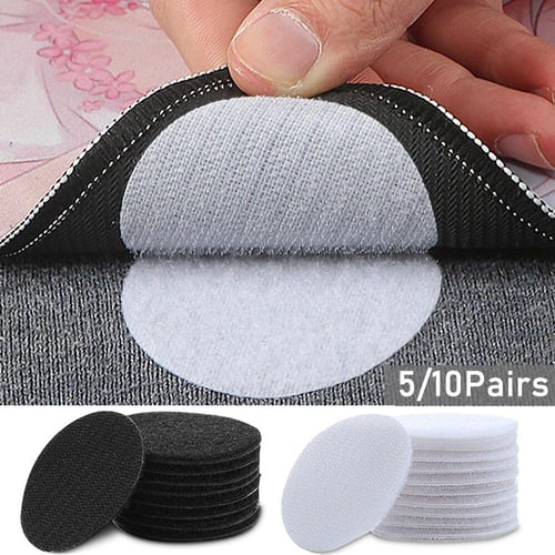 1 PC)Bed Sheet Fixing Stickers Seamless Double Sided Adhesive Velcro Tape  Sofa Carpet Table Cloth Anti-Slip Fixture