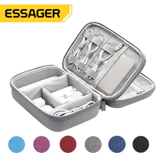 Cable Storage Bag Waterproof Digital Electronic Organizer Portable