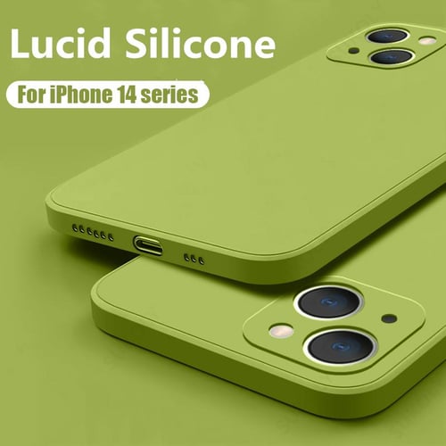 Silicone Case Camera Lens Cover For iPhone 15 14 13 12 11 Pro XS Max XR X 8  7 SE