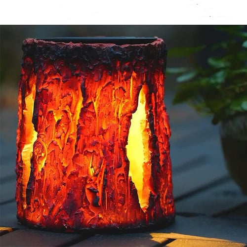 Solar powered deals fire lights