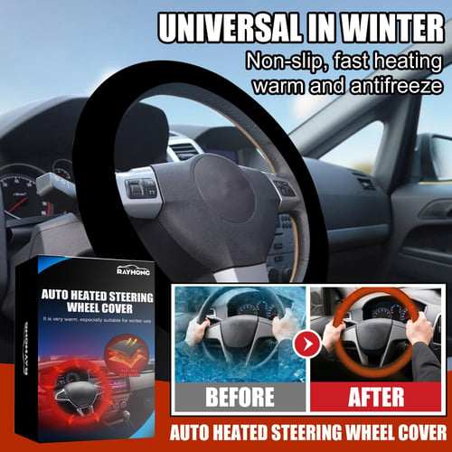 Sagit Heated Steering Wheel Cover Universal Steering Wheel