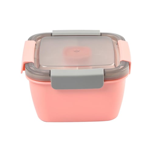 Layer Bento Box Microwave Heating Sealed Portable Wheat Straw Lunch Box  With Tableware Picnic Office Worker Box Food Storage Set