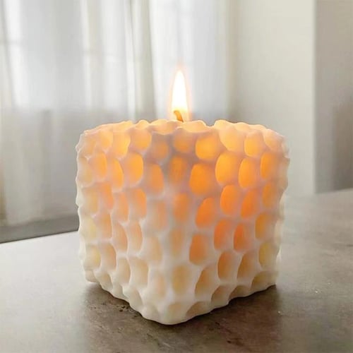 Candle Silicone Mold 3D Strawberry Candle Mold DIY Handmade Scented Candle  Silicone Wax Molds Handmade Candle Cake Soap Making Mould Home Decoration