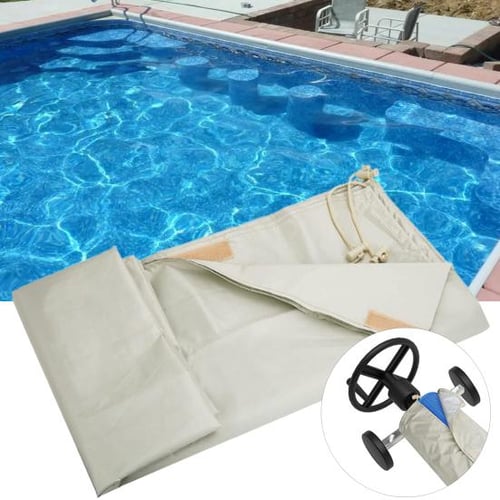 Swimming Pool Solar Reel Cover with Drawstring Fastener Tape