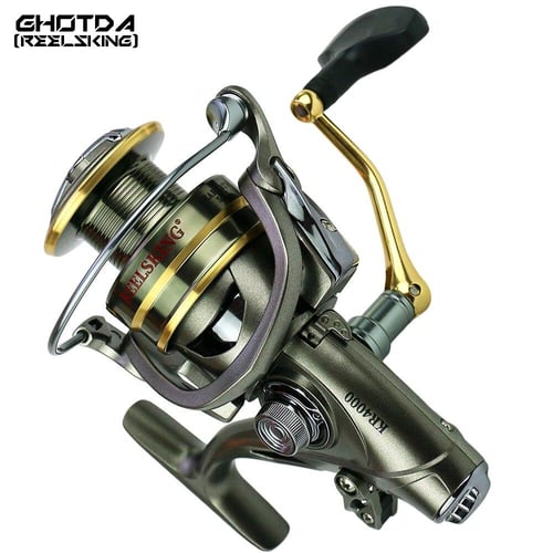 Power Fishing Reel 500-5000 Series Left/right Carp Spinning Reel For  Freshwater And Saltwater