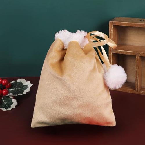 Christmas Cotton Drawstring Bag
