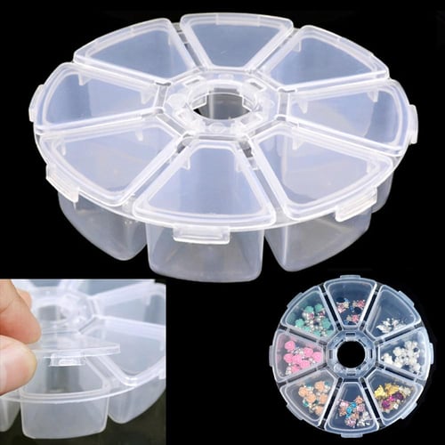 Grids DIY Drill Boxes Jewelry Box Crystal Bead Organizer Storage Case  Container