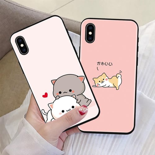 Case For Samsung Galaxy S10 S 10 Plus S10E Phone Cover Cute Cartoon Candy  Painted Soft