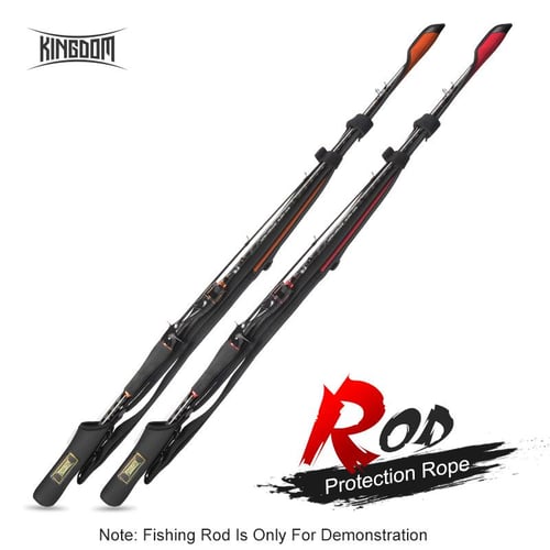 Kingdom Spinning Fishing Rods 102cm-152cm Casting Rod Protection