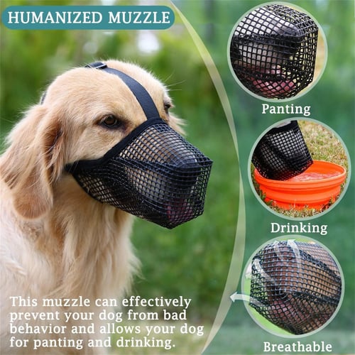 Mesh dog muzzle store reviews