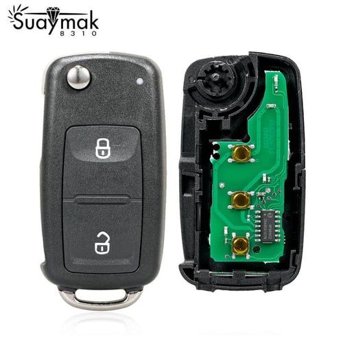 VOLKSWAGEN VW UNCUT KEY FOB OEM REMOTE KEYLESS ENTRY TRANSMITTER 5K0 837  202 AE